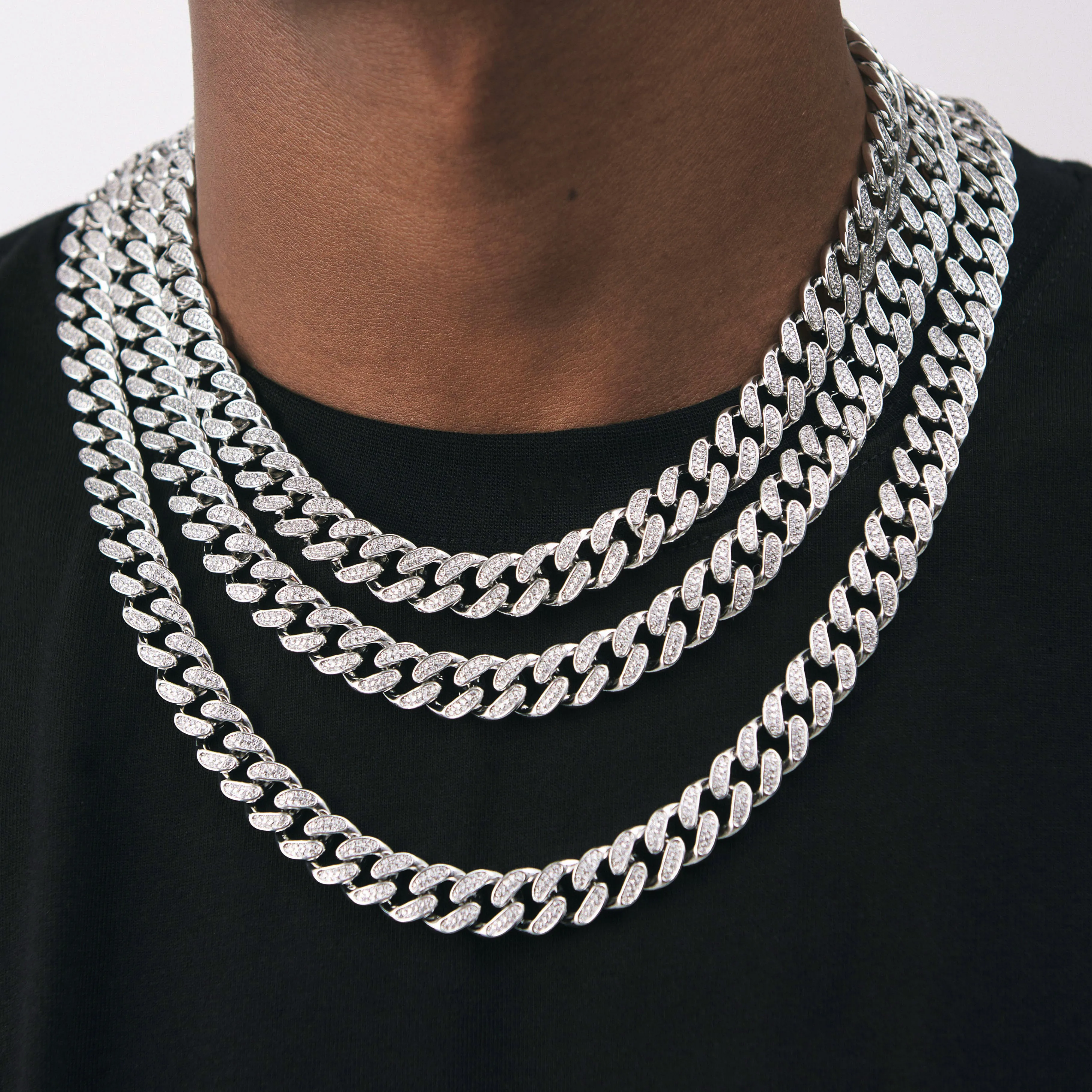 13mm Iced Out Cuban Chain