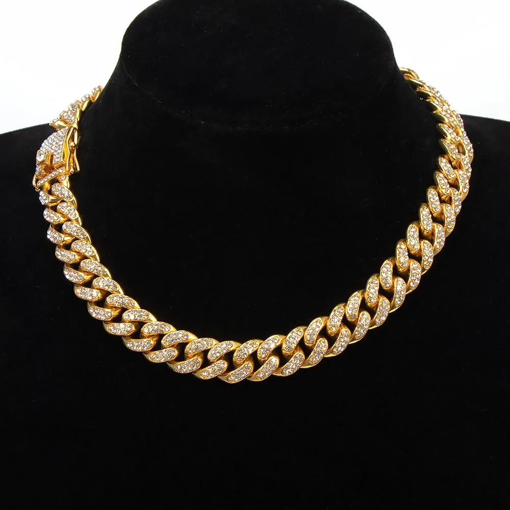 13mm Iced Out Cuban Chain