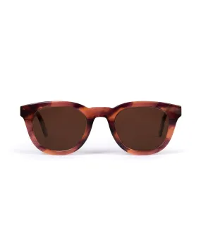 A Kind of Guise Acapulco Acetate Sunglasses: Firestone/Brown