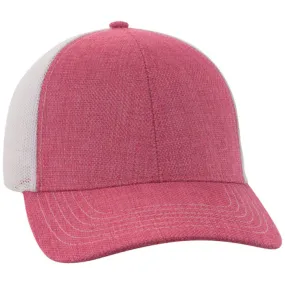 Ahead Pink/White Mesh Pregame Cap