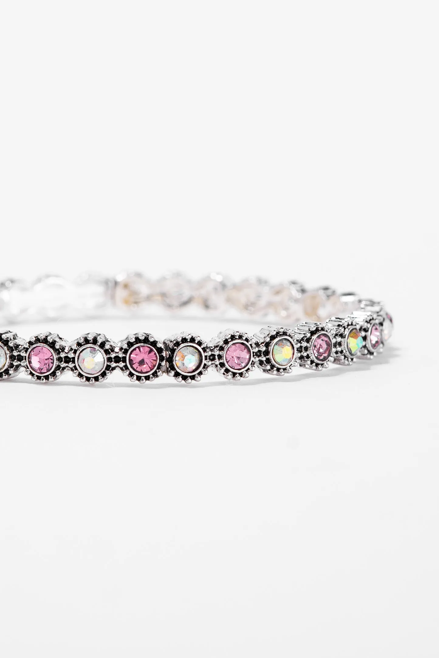 Bailey Crystal Rhinestone Bangle Bracelet