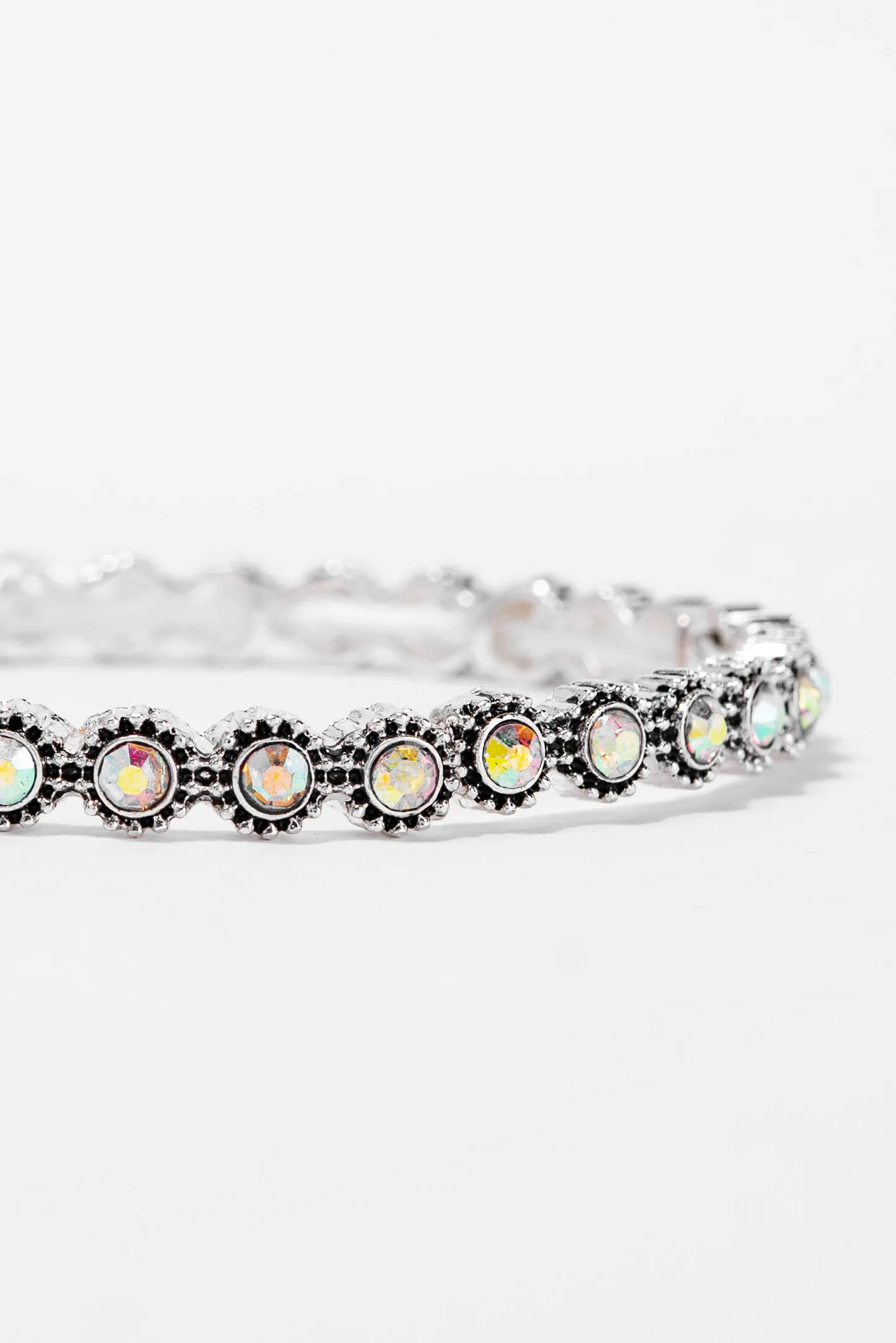 Bailey Crystal Rhinestone Bangle Bracelet