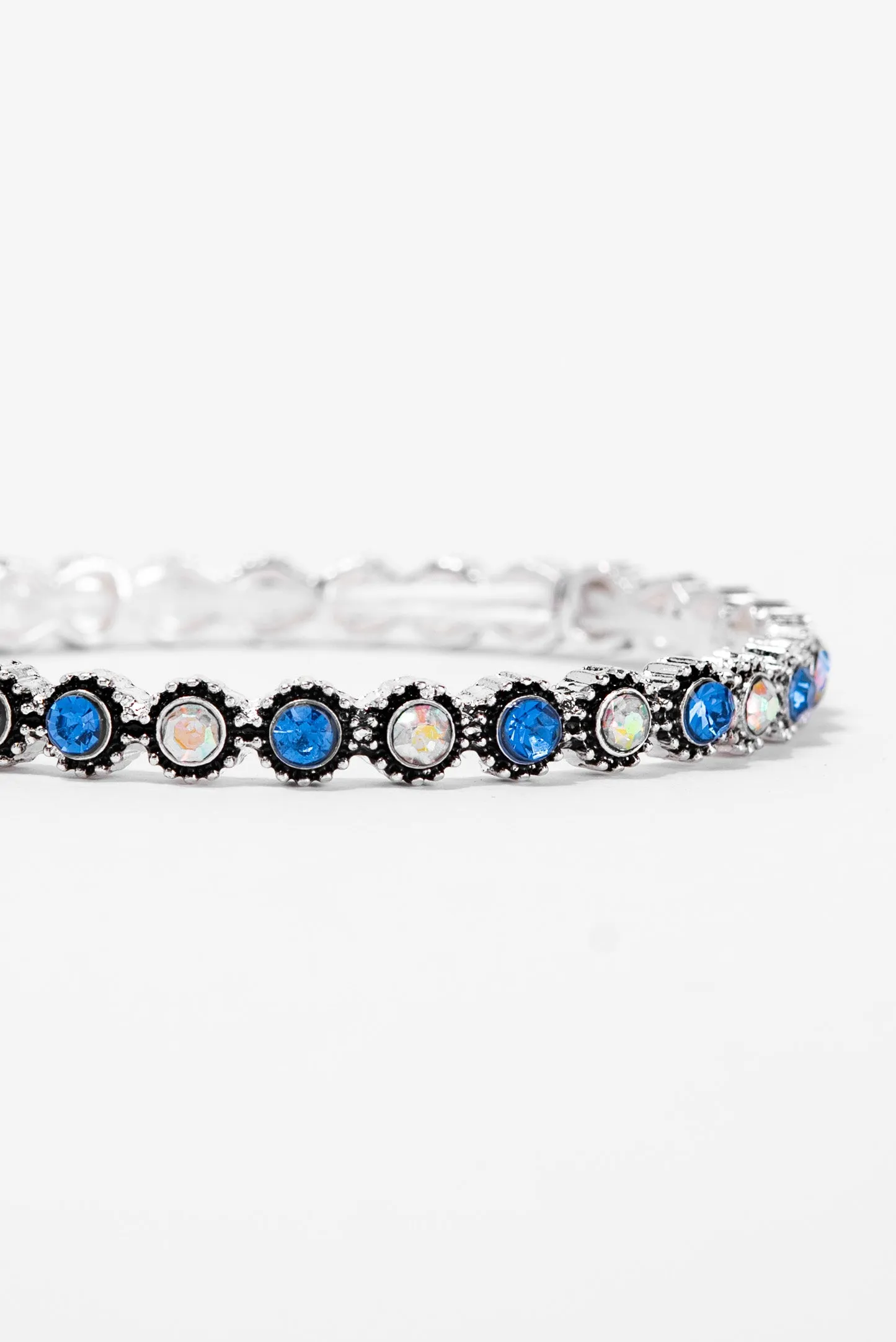 Bailey Crystal Rhinestone Bangle Bracelet