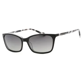 Banana Republic BR 2007/S Sunglasses BLACK CRY / GREY SF PZ Women's