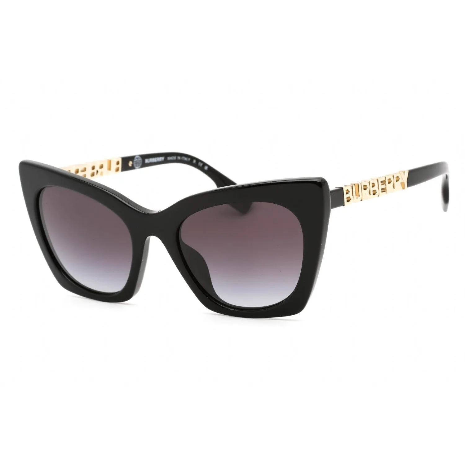 Burberry 0BE4372U Sunglasses Black/Grey Gradient Women's