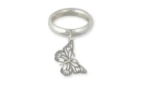 Butterfly Ring Jewelry Sterling Silver Handmade Butterfly Ring BY1-R