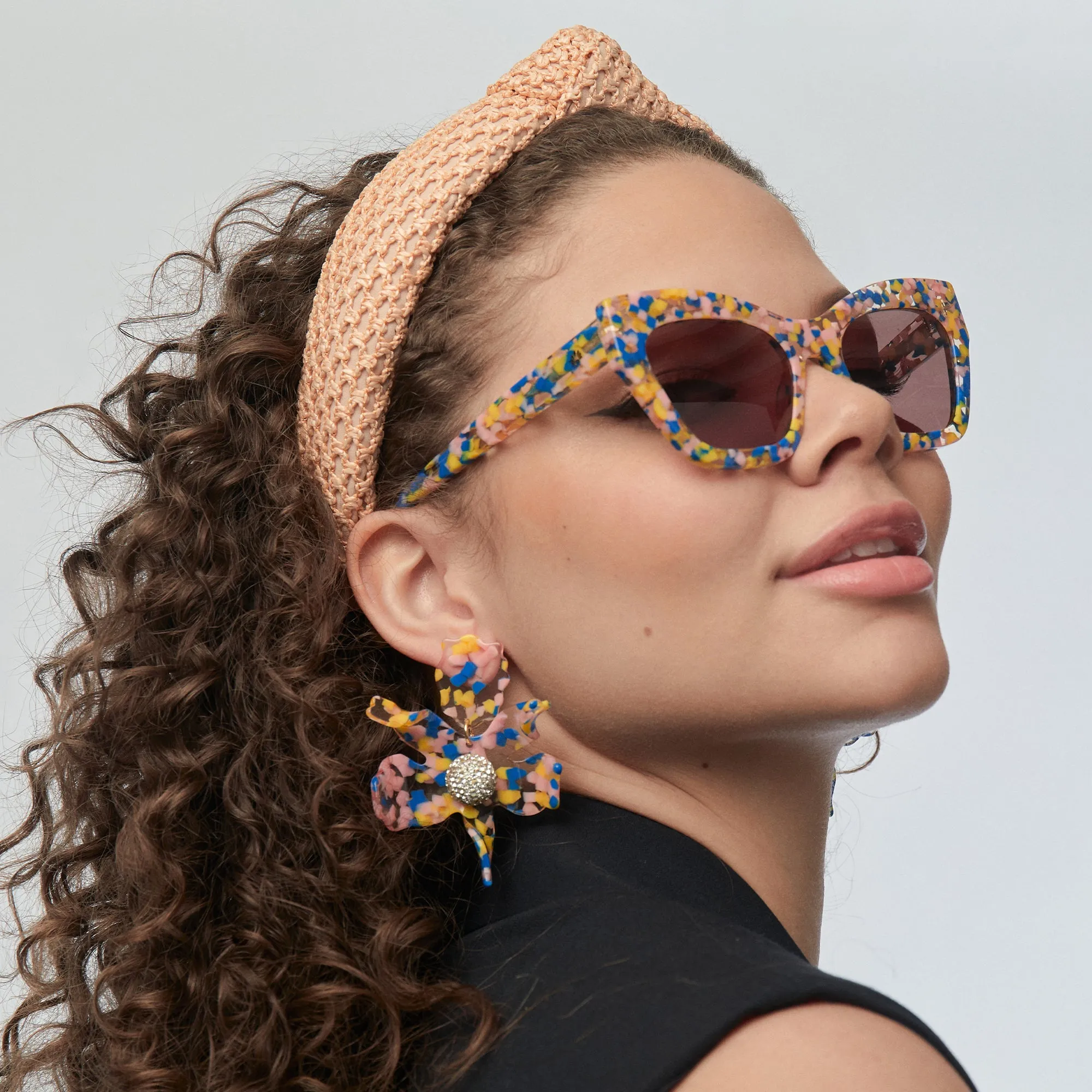 CANARY CONFETTI LIDO SUNGLASSES