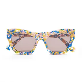 CANARY CONFETTI LIDO SUNGLASSES