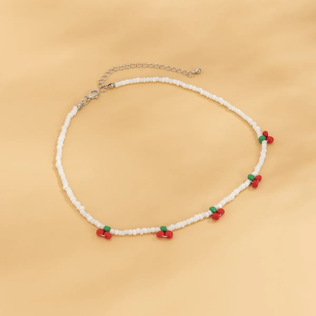 CHERRY BEAD CHOKER X 3528583