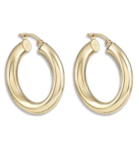 Chunky Hoop Earrings