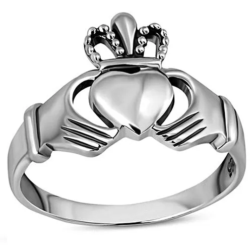 Claddagh Ring - Sterling Silver