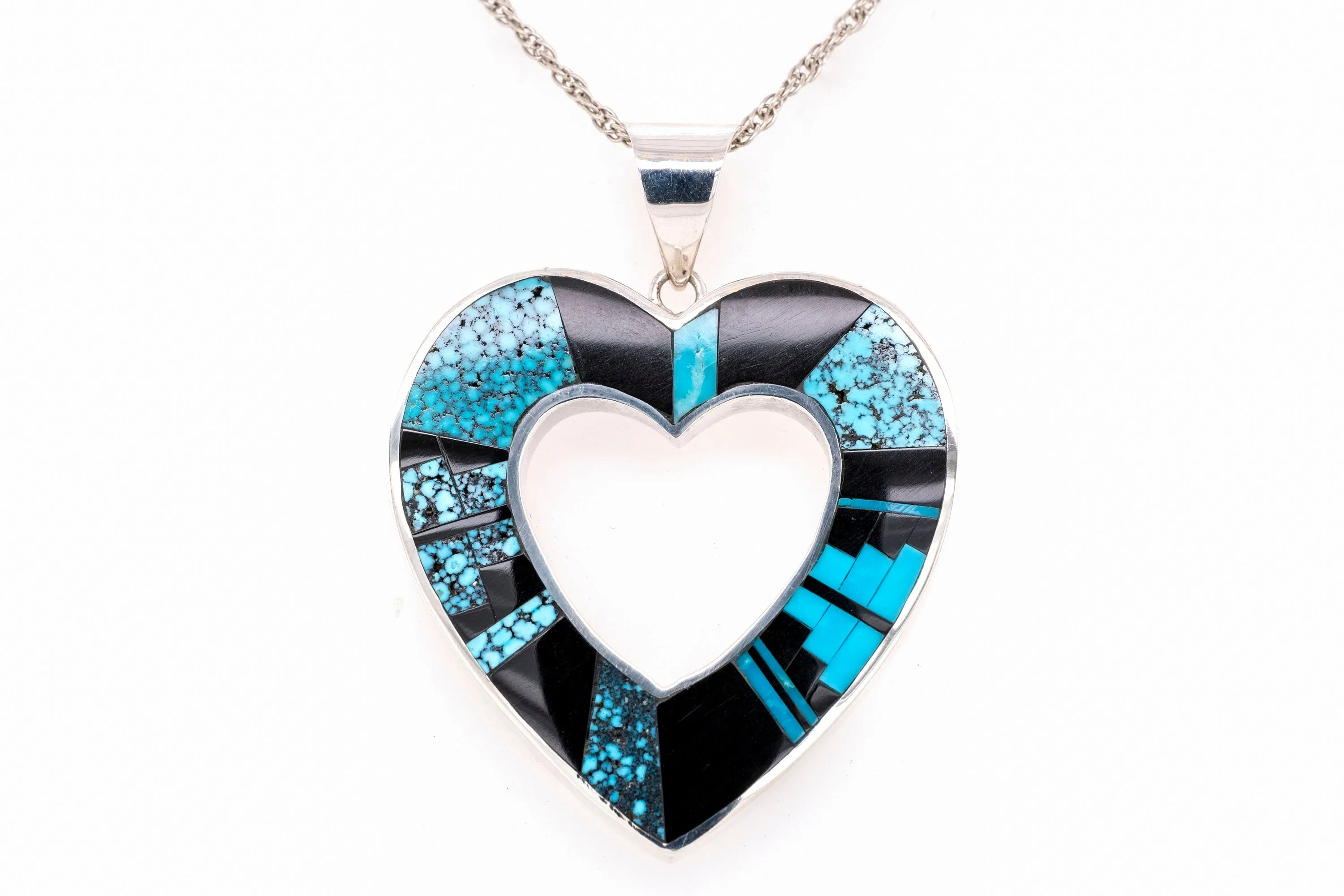 David Rosales Shadow Peak Heart Pendant