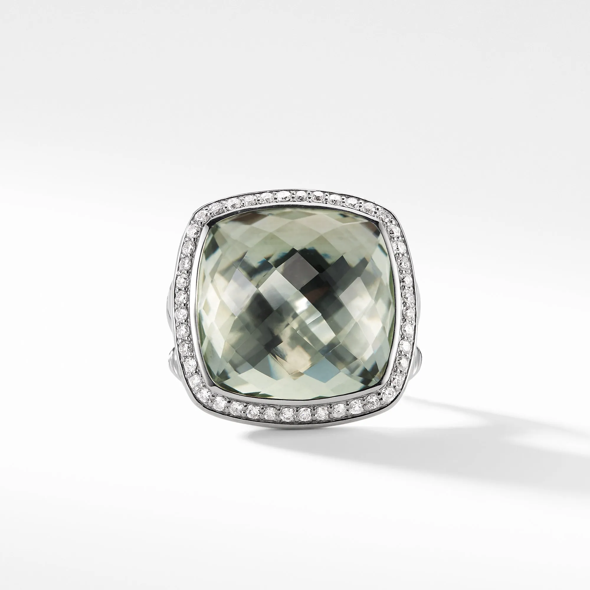 David Yurman Albion Ring with Black Orchid and Diamonds