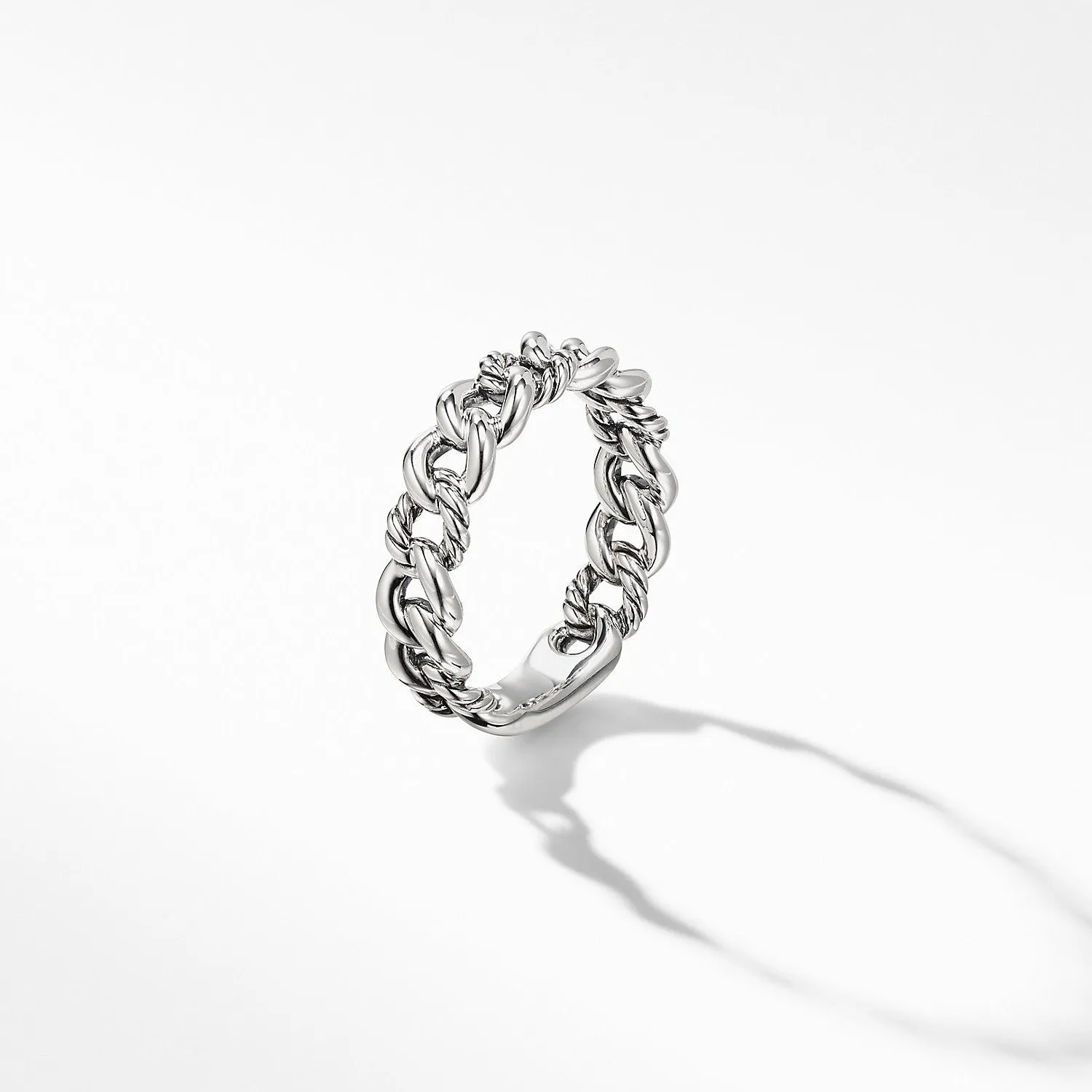 David Yurman Belmont Narrow Curb Link Ring