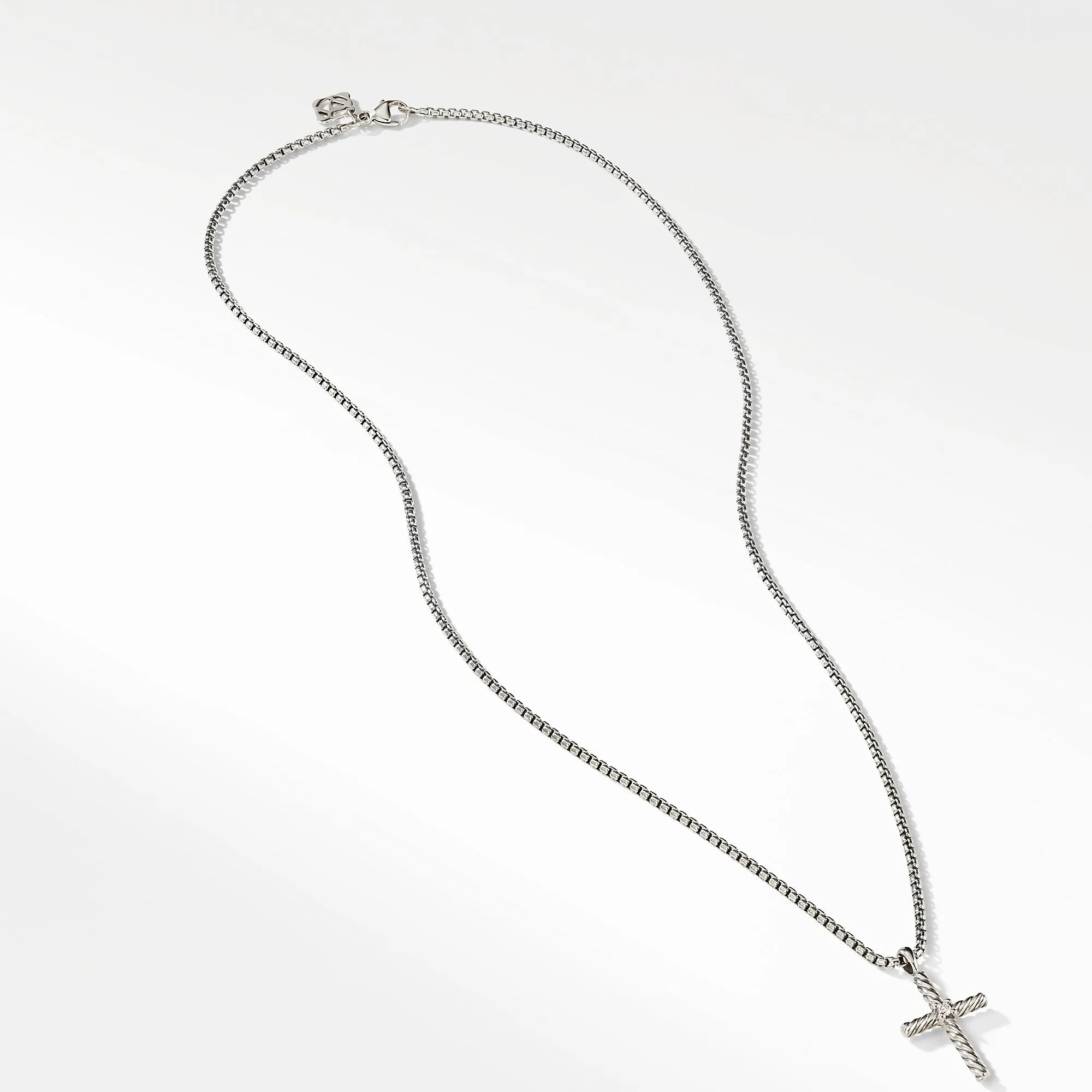 David Yurman Cross Necklace with Diamond