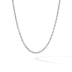 David Yurman Gents Faceted Link Necklace