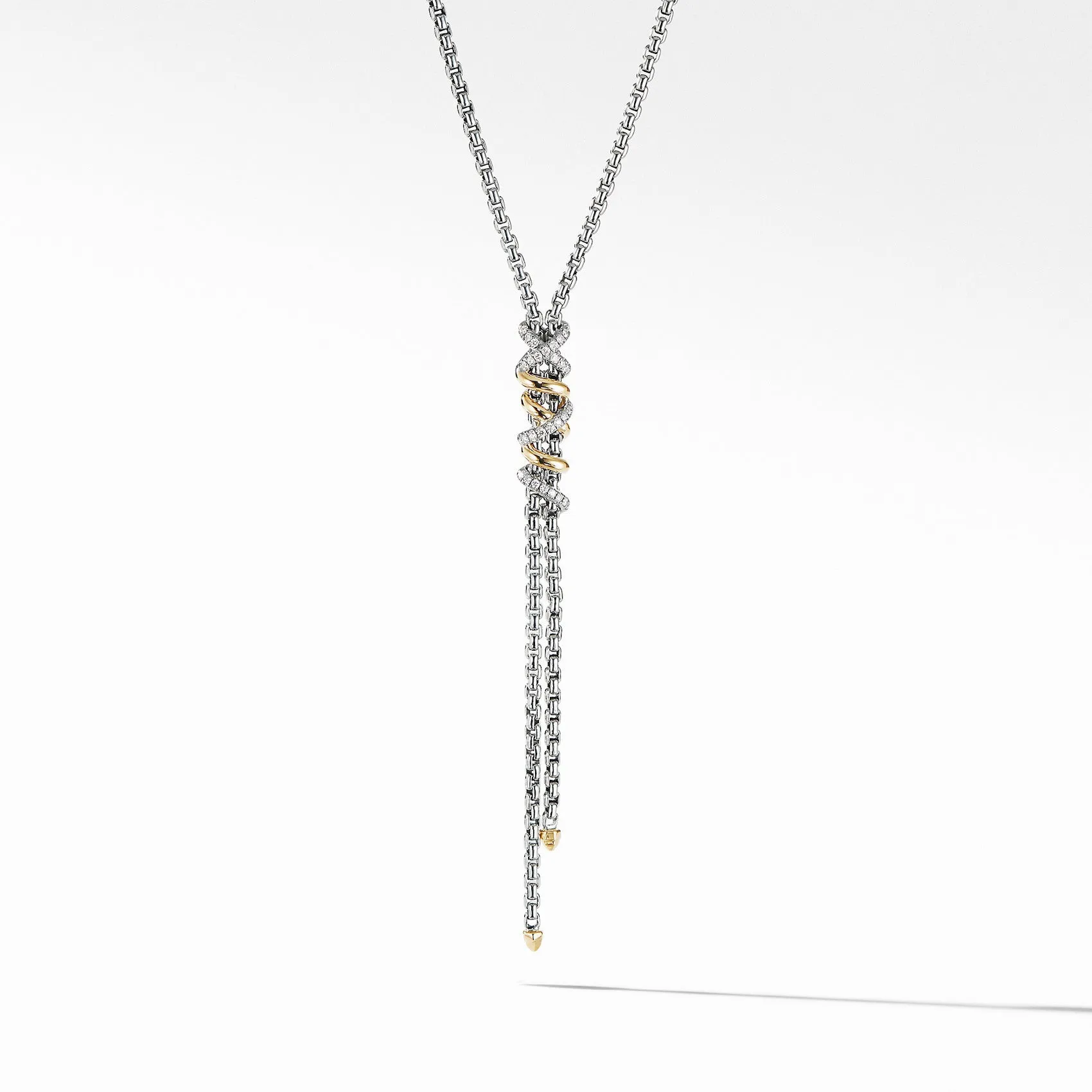 David Yurman Helena Y Diamond Necklace