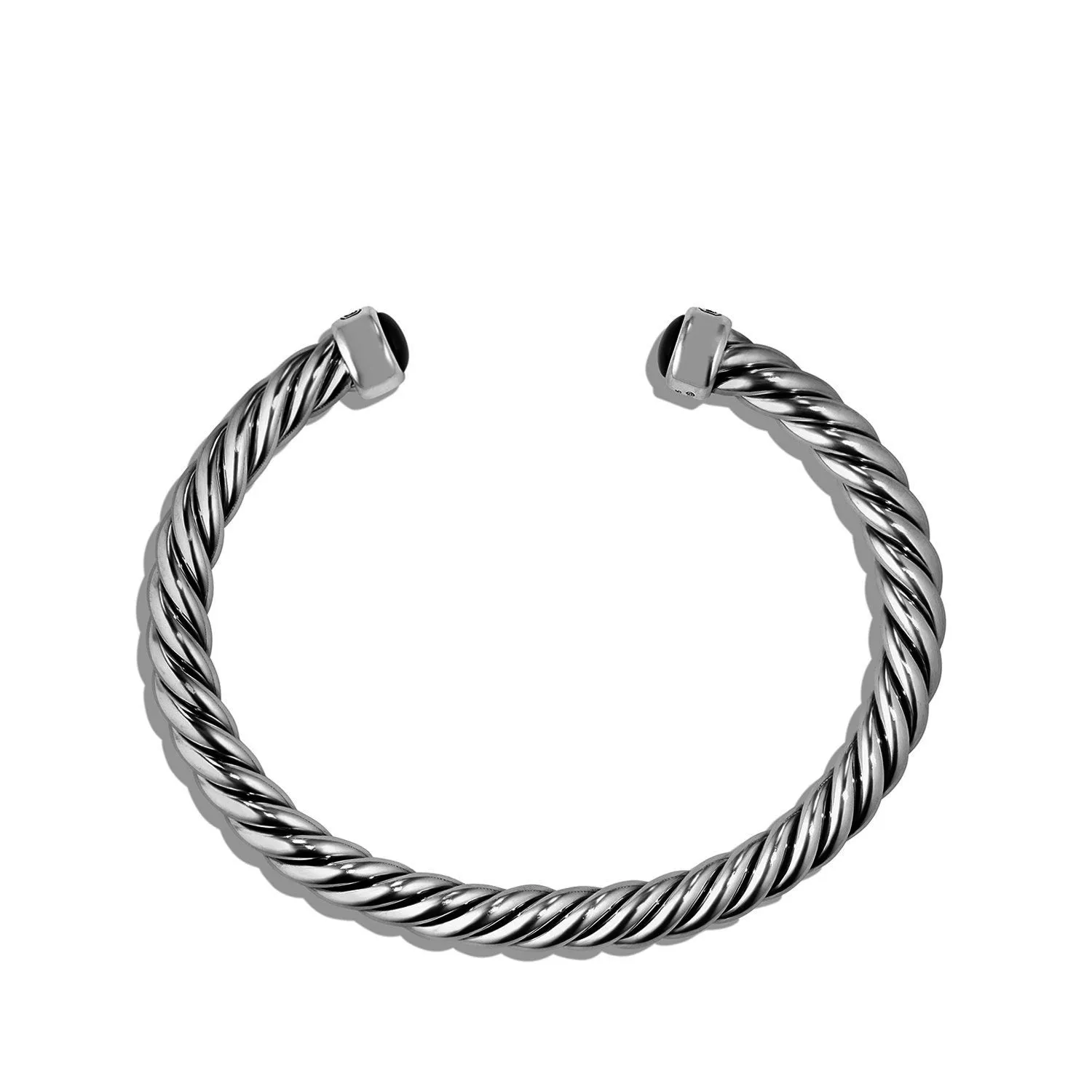 David Yurman Men's Cuff Bracelet with Black Onyx