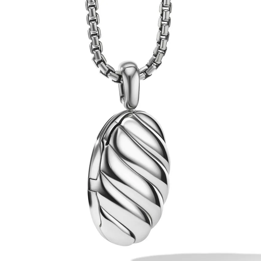 David Yurman Sculpted Cable Locket Amulet