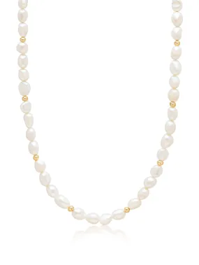 Delicate Baroque Pearl Choker