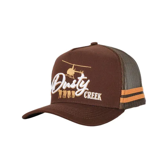 Dusty Creek Muster Classics Trucker Cap | Brown