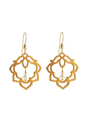 Elizabeth Gold Earrings * As Seen On Candace Cameron Bure and When Calls The Heart*