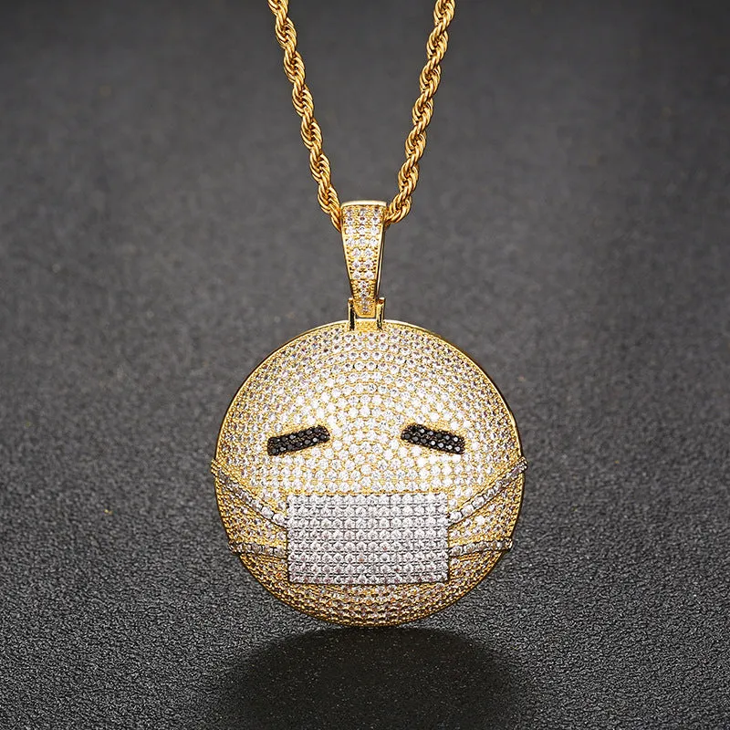 Face with Mask Pendant