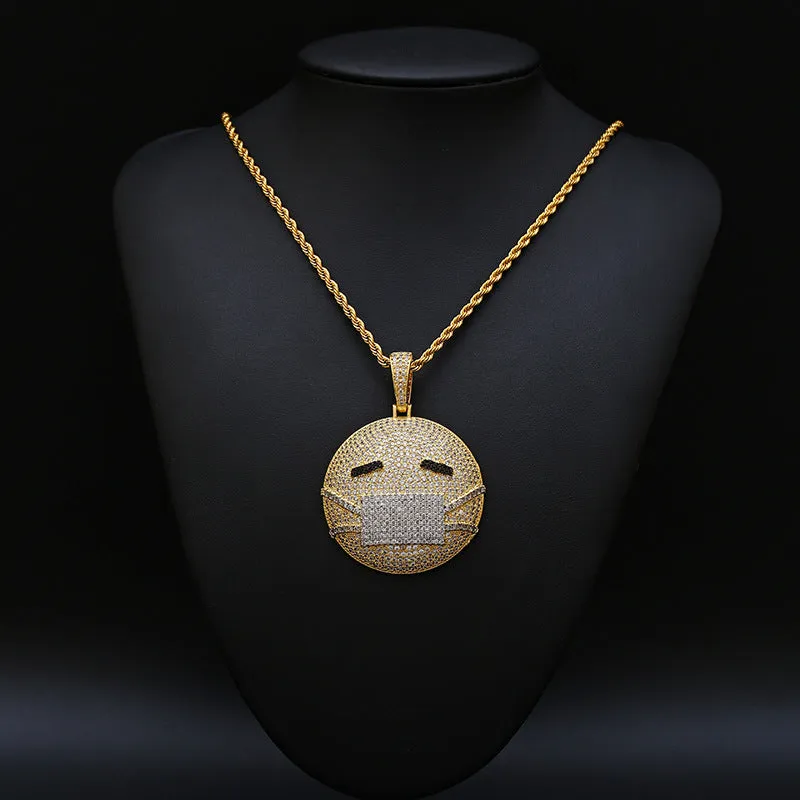 Face with Mask Pendant