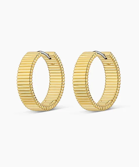 Gorjana Catalina Hoops - Gold