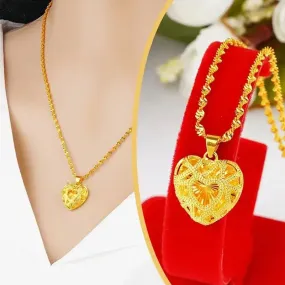 Heart Necklaces For Women Girls Jewellery Gifts Love Charm Pendant Chain Bridal S4608027