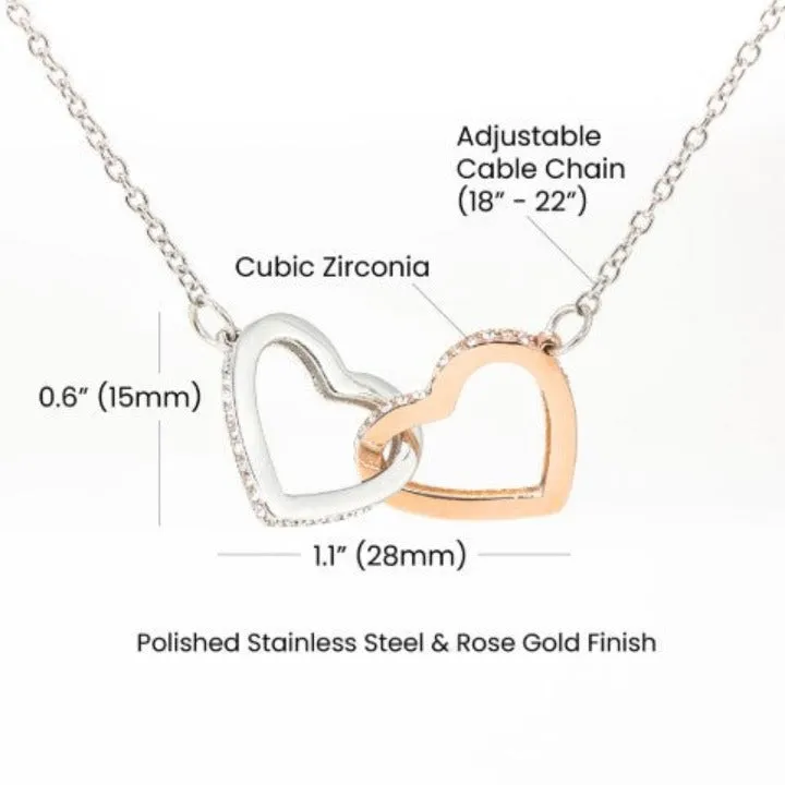 Interlocking Cordate Necklace