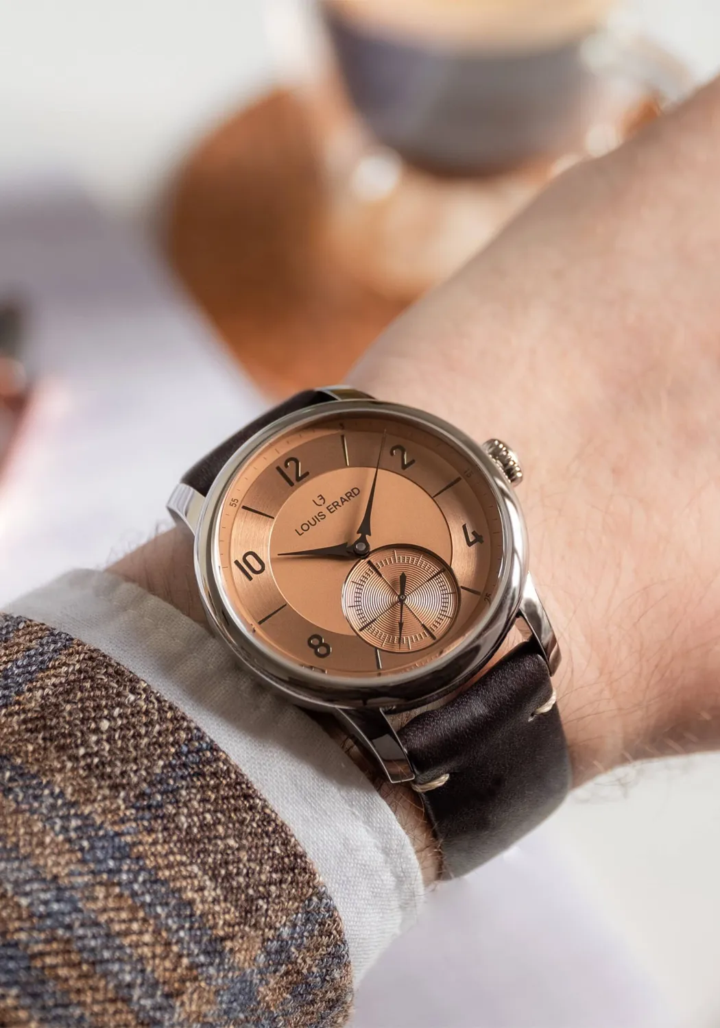 Louis Erard Excellence Petite Seconde Terracotta | LE100