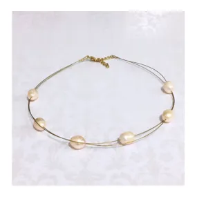 Loulicious Rose Pearl Choker