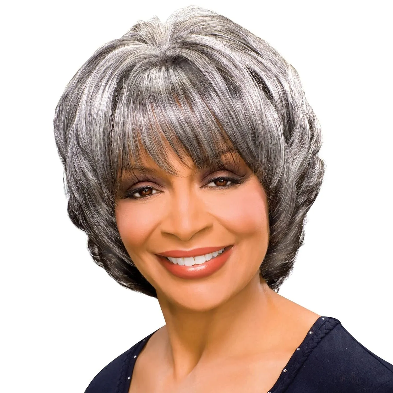 MARGARET | Foxy Silver Synthetic Wig