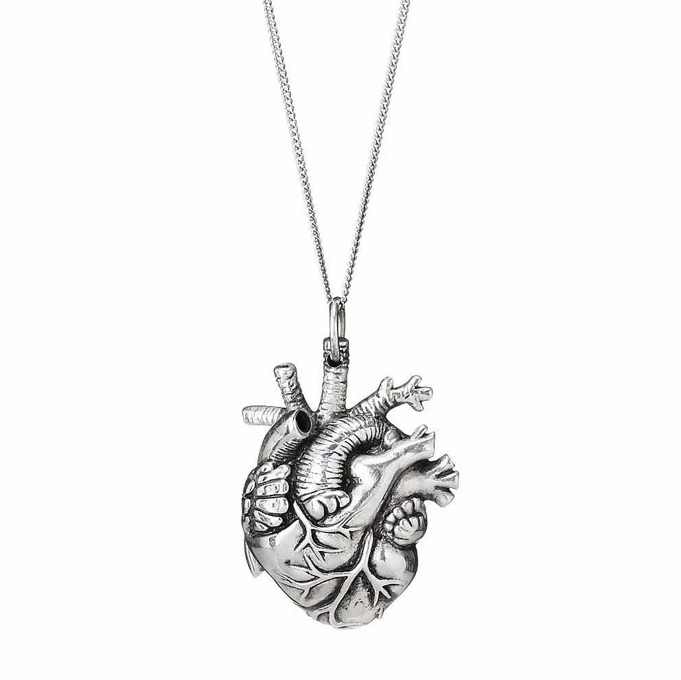 Mini Anatomical Heart Locket