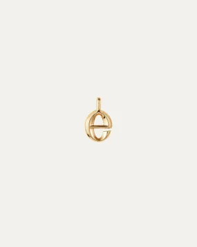 Monogram Pendant - E