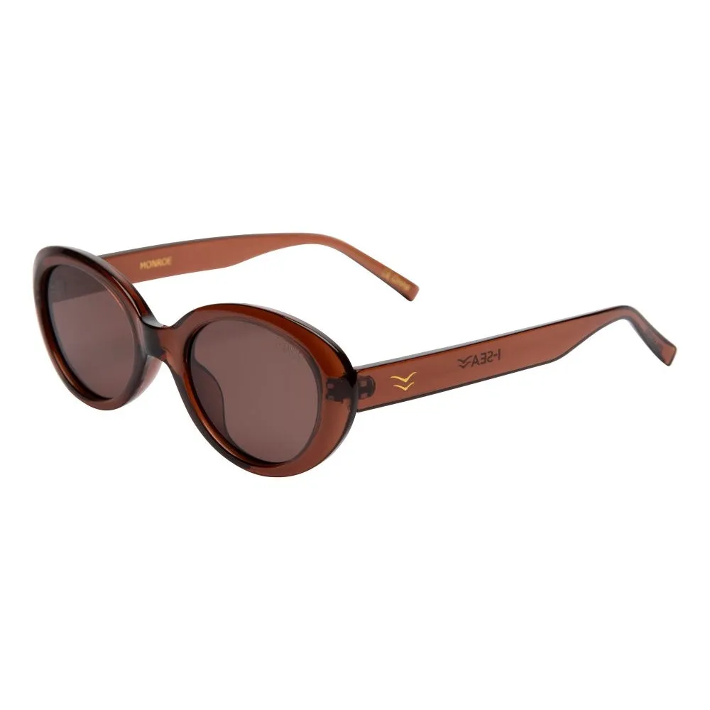 Monroe Retro Oval Sunglasses