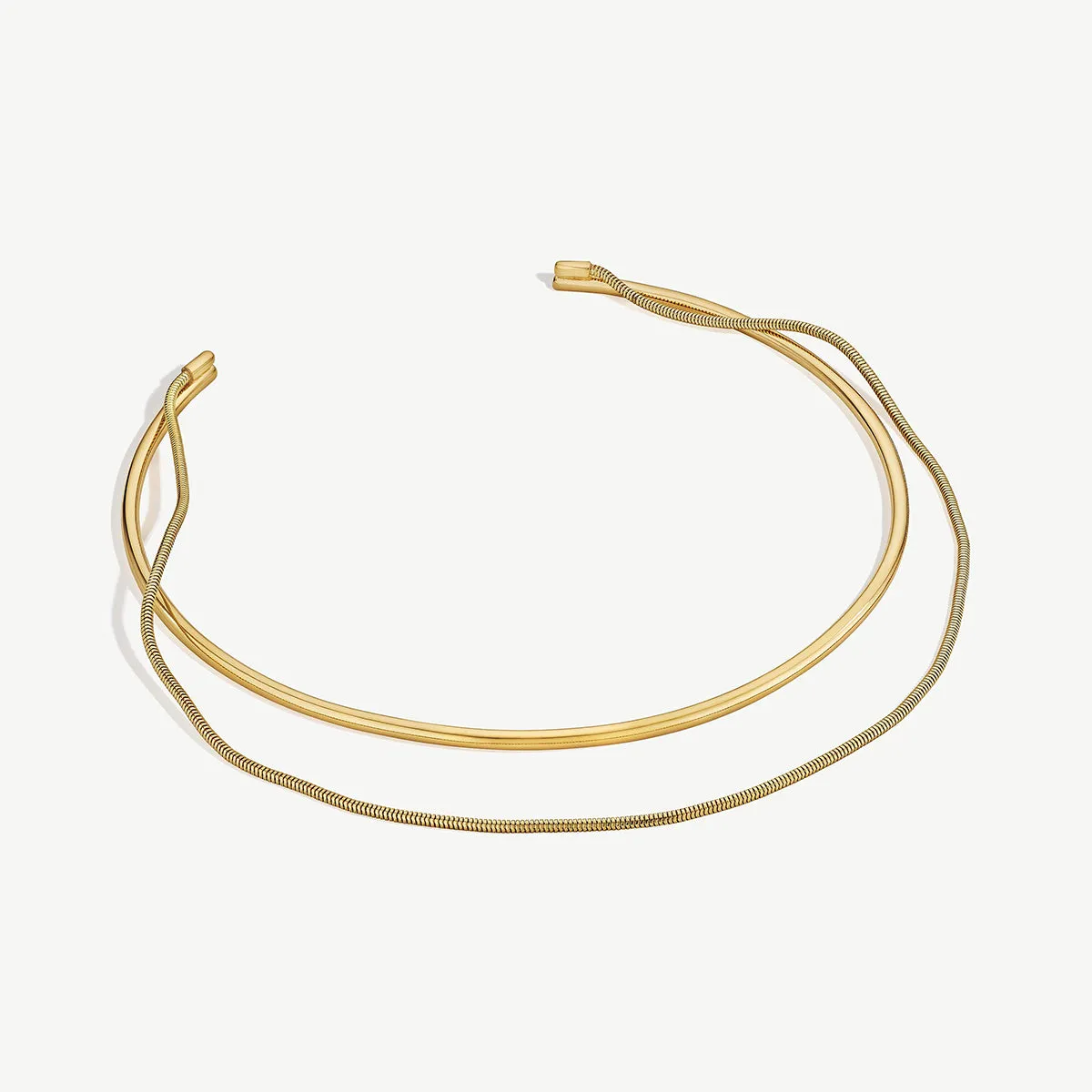 Nyoka Layered Choker Necklace