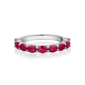 Oval Ruby Ring