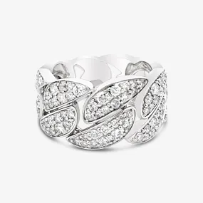 Pave Havana Link Ring