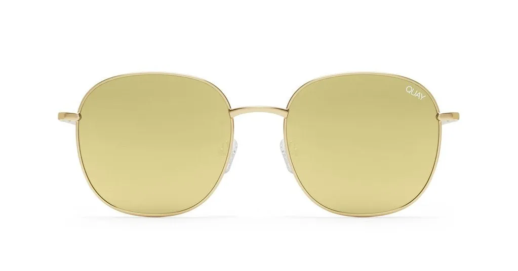 Quay Jezabell Round Sunglasses