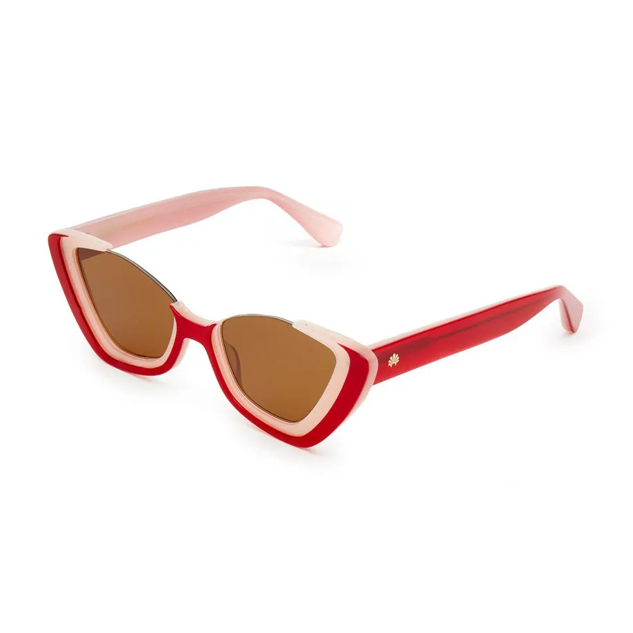 SCARLET BRICKELL CAT EYE SUNGLASSES