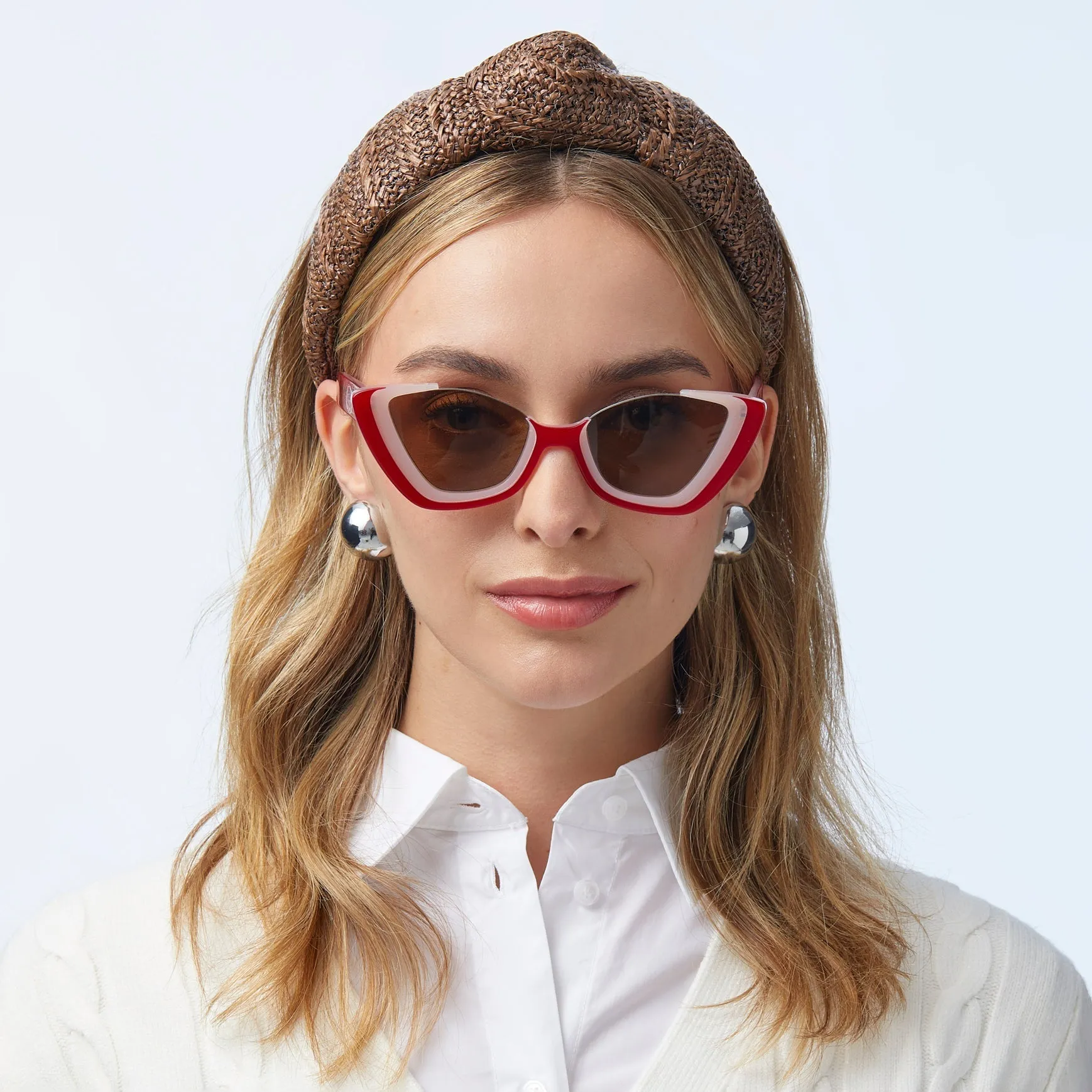 SCARLET BRICKELL CAT EYE SUNGLASSES