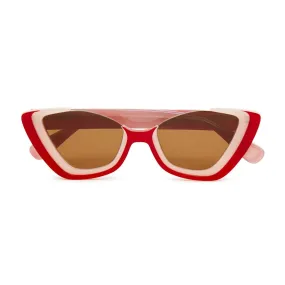 SCARLET BRICKELL CAT EYE SUNGLASSES