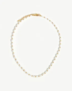 Seed Pearl Beaded Choker