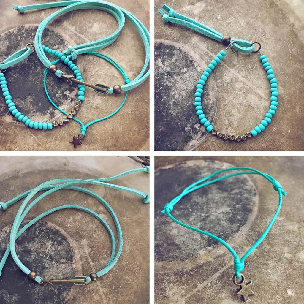 shoreline // beachy bracelet stack pack - set of 3 bracelets