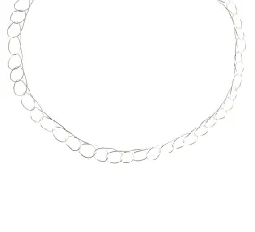 Silver Swirl Necklace