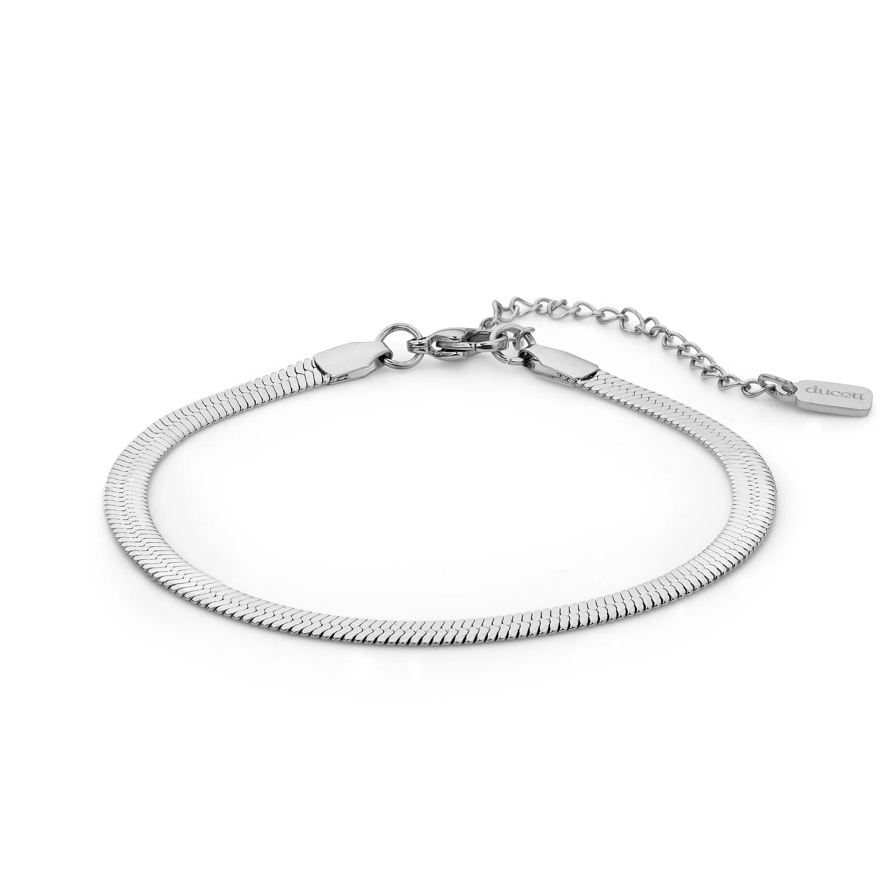 Snake bracelet silver