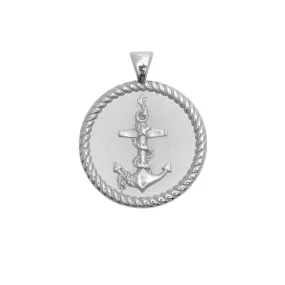 STRONG JW Original Pendant Coin in Silver