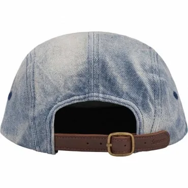 Supreme WASHED CHINO TWILL CAMP CAP (Dirty Indigo)